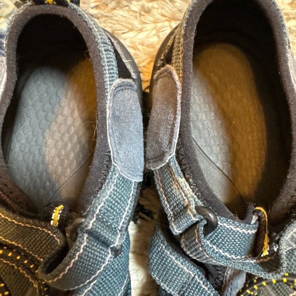 Keen “Big Kids” Closed Toe‎ Navy Blue Sandals